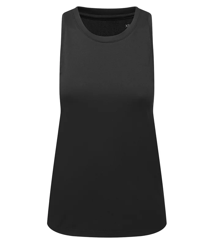 TriDri® TriDri® Womens TriDri® Ion-Charge Easy Fit tank top in Black