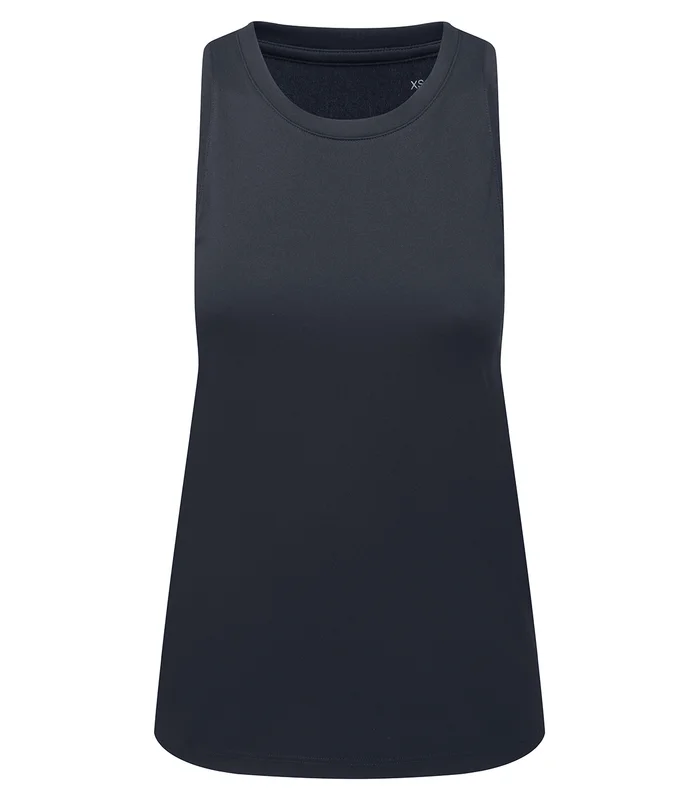 TriDri® TriDri® Womens TriDri® Ion-Charge Easy Fit tank top in French Navy