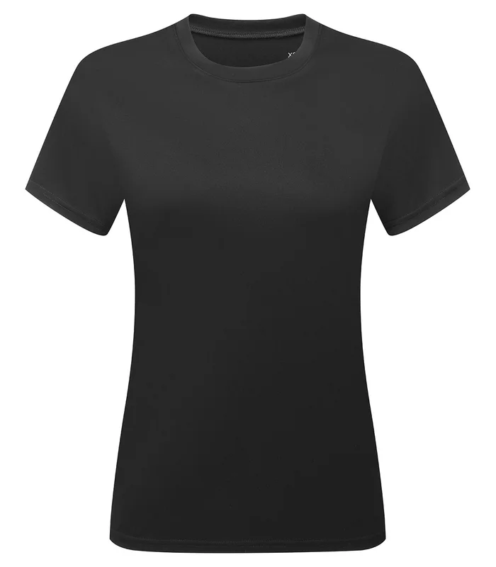 TriDri® TriDri® Womens TriDri® Ion-Charge Easy Fit tee in Black
