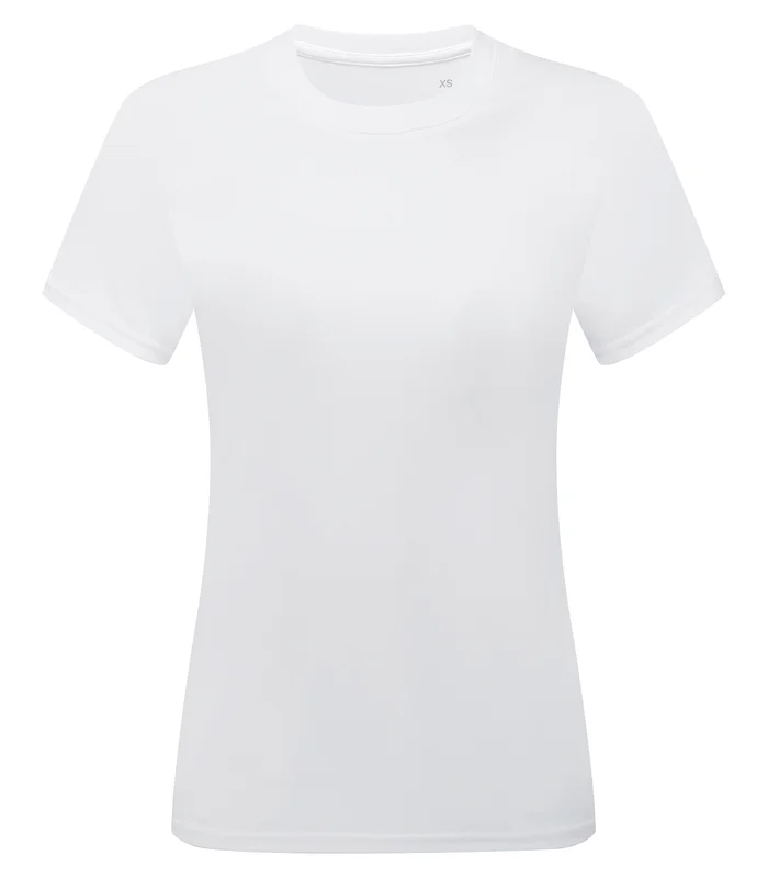 TriDri® TriDri® Womens TriDri® Ion-Charge Easy Fit tee in White
