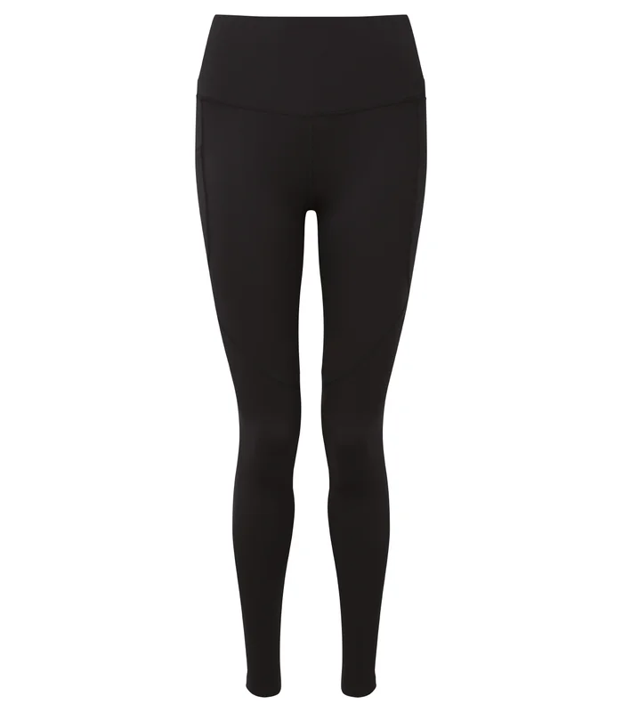 TriDri® TriDri® Women's TriDri® recycled performance full length leggings in Black