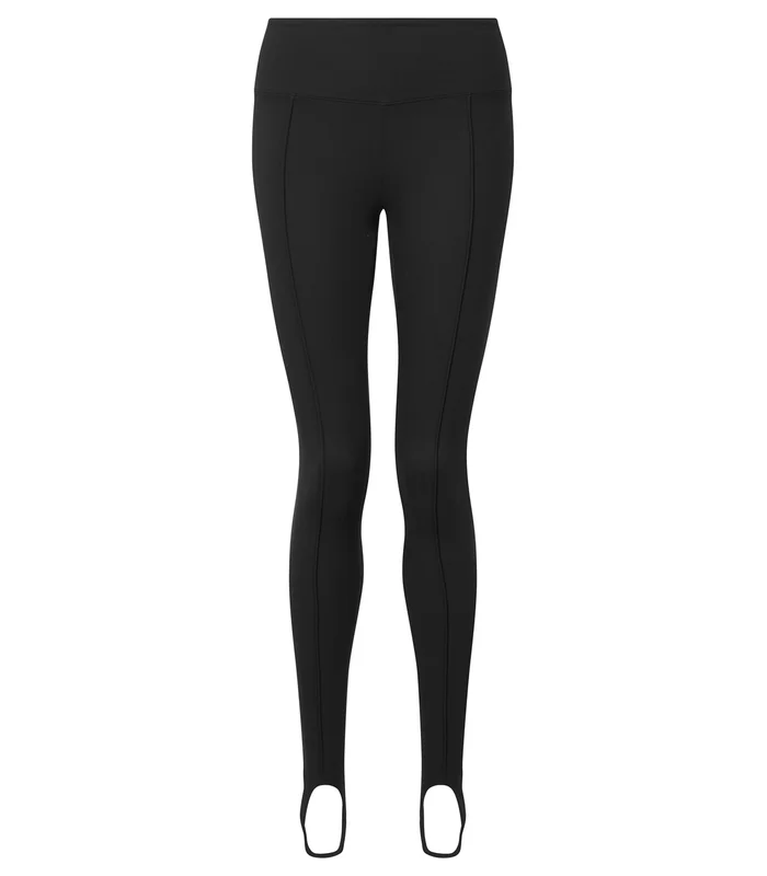 TriDri® TriDri® Womens TriDri® recycled fashion stirrup leggings in Black