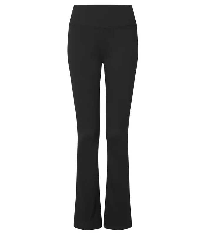 TriDri® TriDri® Womens TriDri® recycled flare leggings in Black