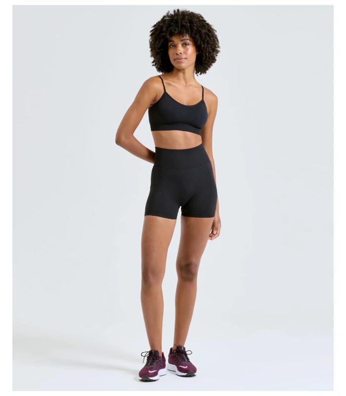 TriDri® TriDri® Womens TriDri® Scrunch shorts in Black