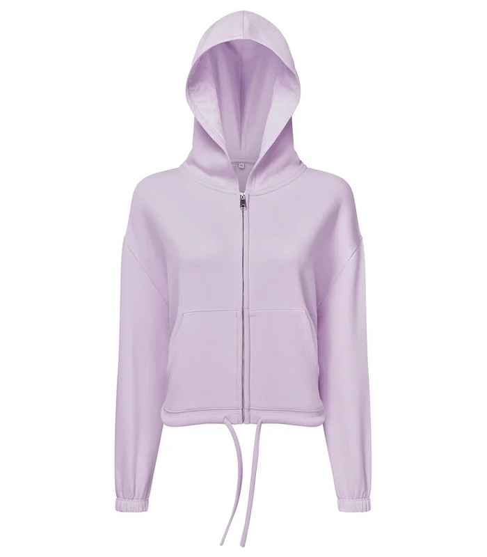 TriDri® TriDri® Womens TriDri® recycled drawstring full-zip hoodie in Lilac
