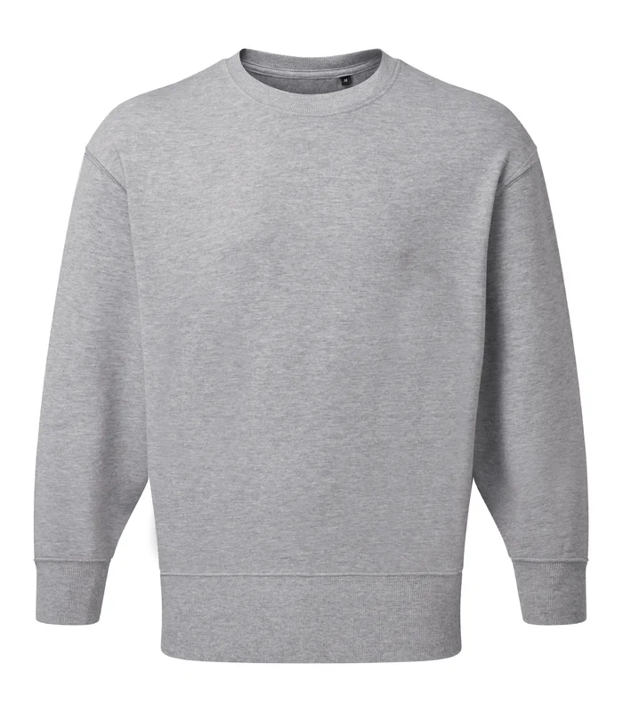 TriDri® TriDri® Unisex TriDri® oversized sweatshirt in Heather Grey