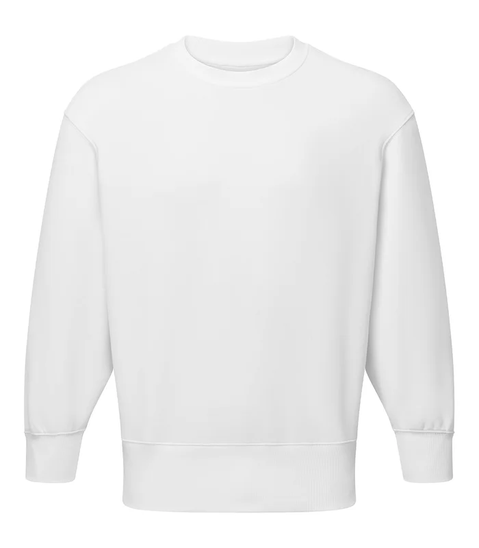 TriDri® TriDri® Unisex TriDri® oversized sweatshirt in White