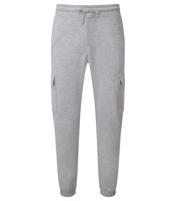TriDri® TriDri® Unisex TriDri® cargo recycled joggers in Heather Grey