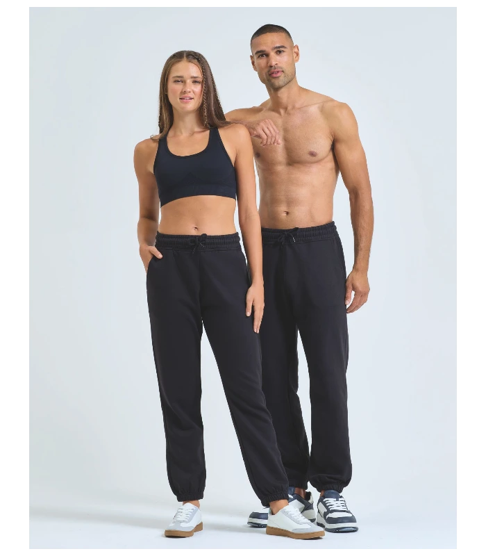 TriDri® TriDri® TriDri® Unisex recycled joggers in Black