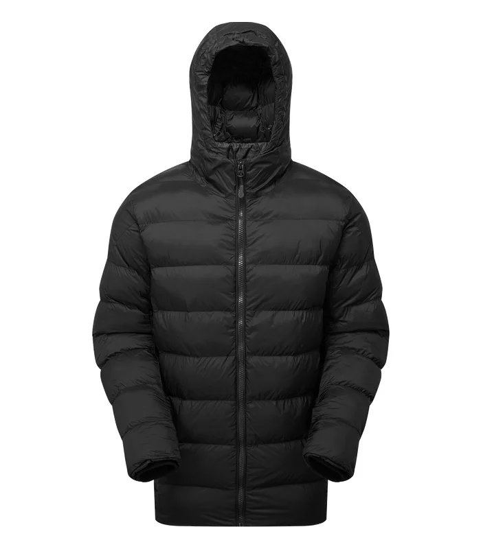 2786 2786 Solitude recycled hooded jacket in Black