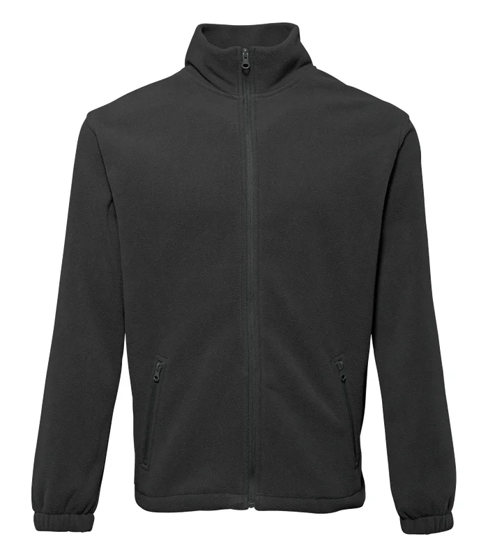 2786 2786 Full-zip fleece in Black