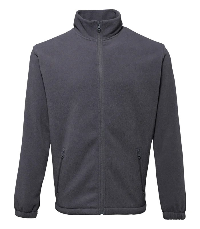 2786 2786 Full-zip fleece in Charcoal