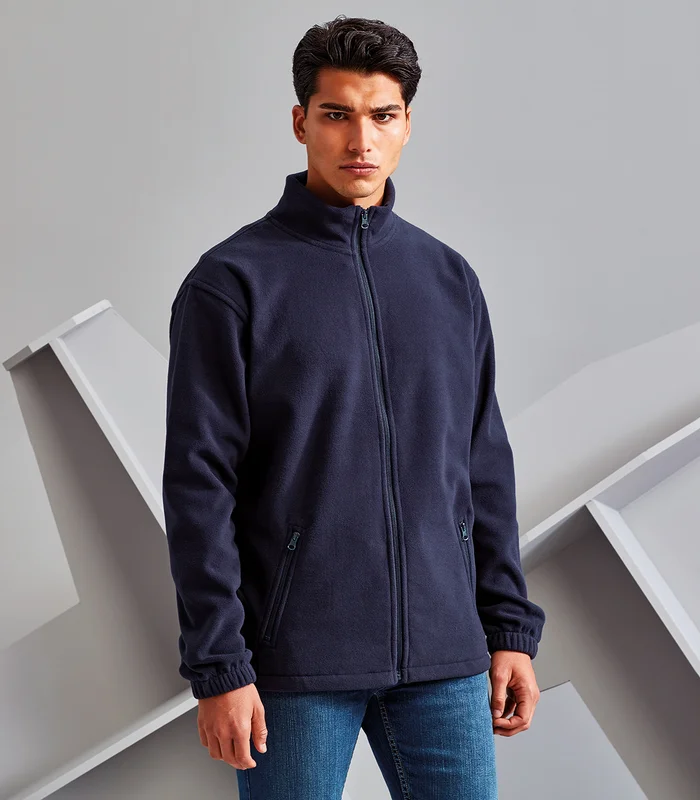 2786 2786 Full-zip fleece in Black