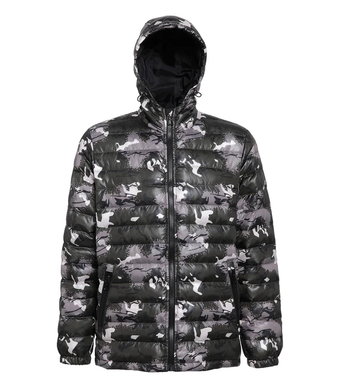 2786 2786 Padded jacket in Camo Green