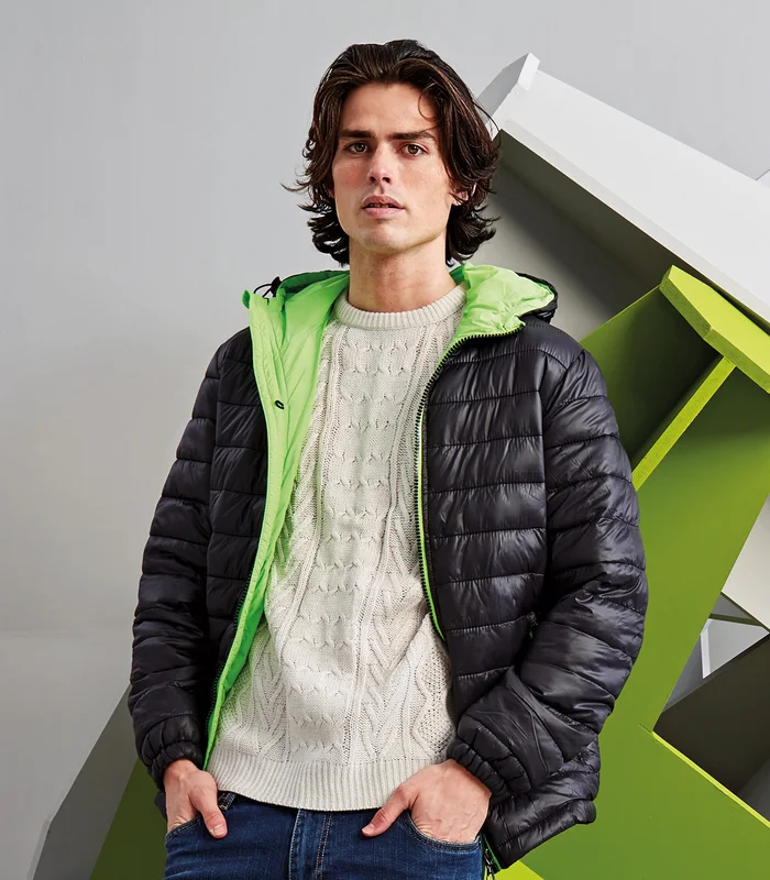 2786 2786 Padded jacket in Black/Black