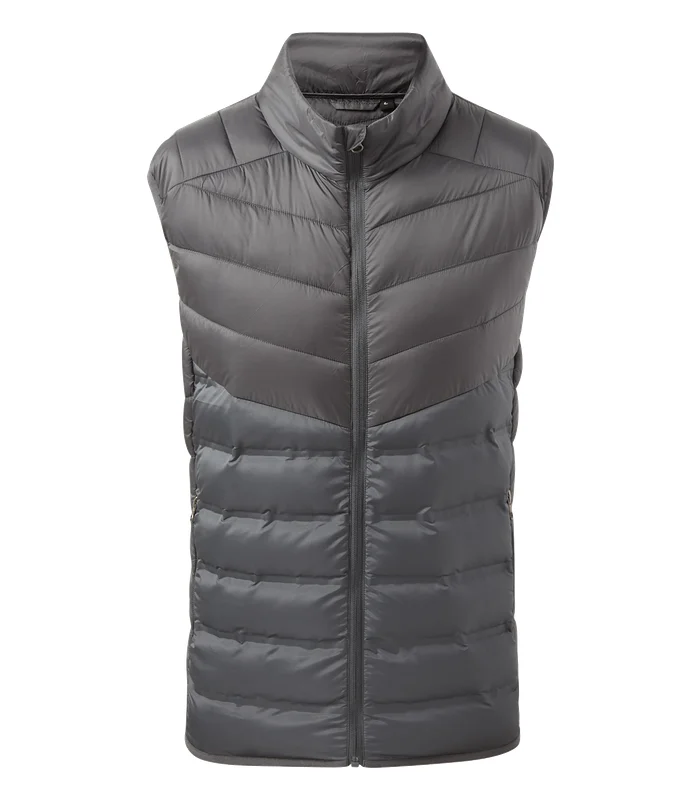 2786 2786 Mantel moulded gilet in Steel