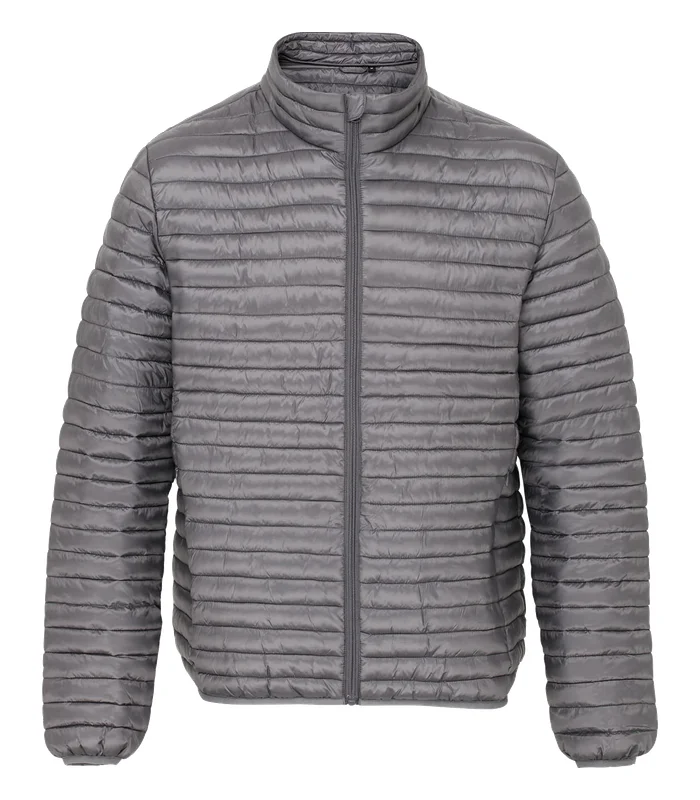2786 2786 Tribe fineline padded jacket in Steel