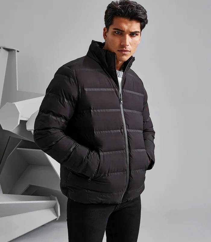 2786 2786 Welded padded jacket in Black