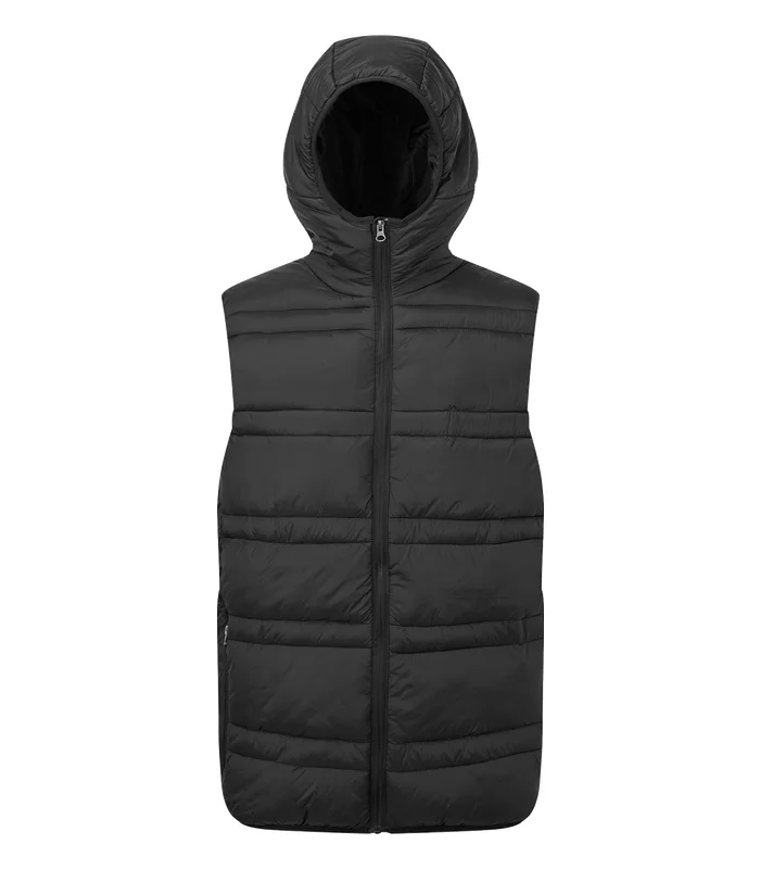 2786 2786 Latitude hooded bodywarmer in Black