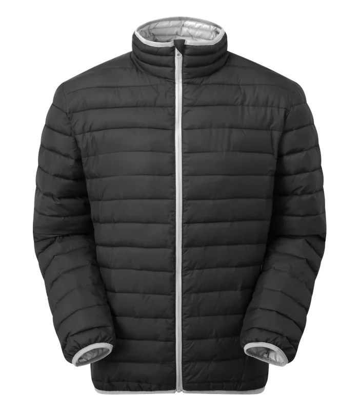 2786 2786 Traverse padded jacket in Black/Light Grey