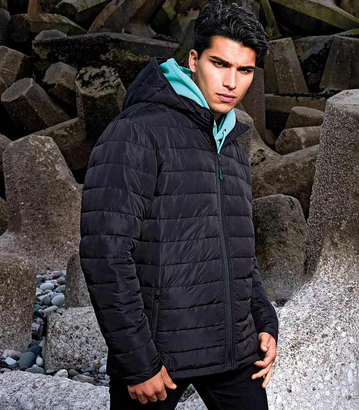 2786 2786 Delmont recycled padded jacket in Black