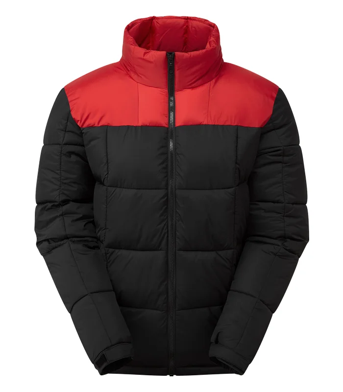 2786 2786 Fourteener box quilt jacket in Black/Red