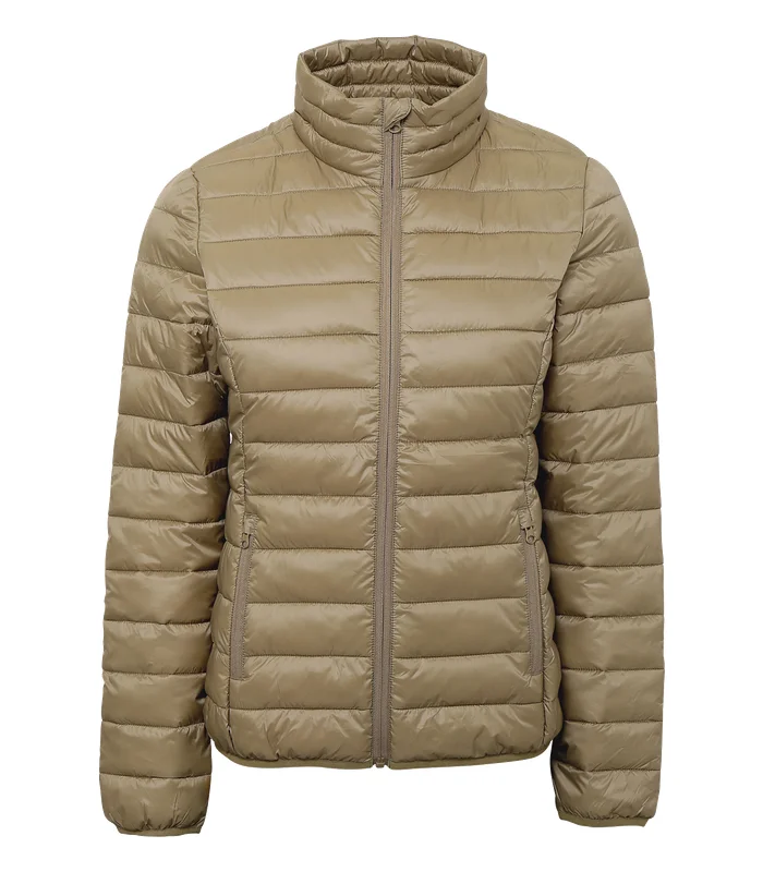 2786 2786 Women's terrain padded jacket in Khaki
