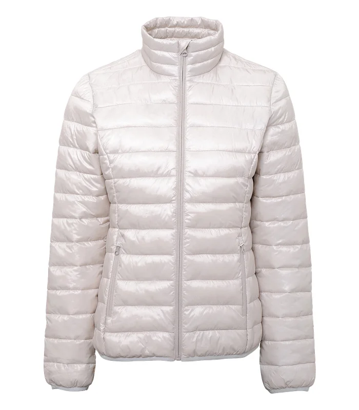 2786 2786 Women's terrain padded jacket in Oyster White