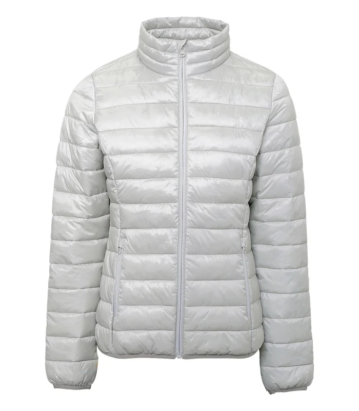 2786 2786 Women's terrain padded jacket in Silver