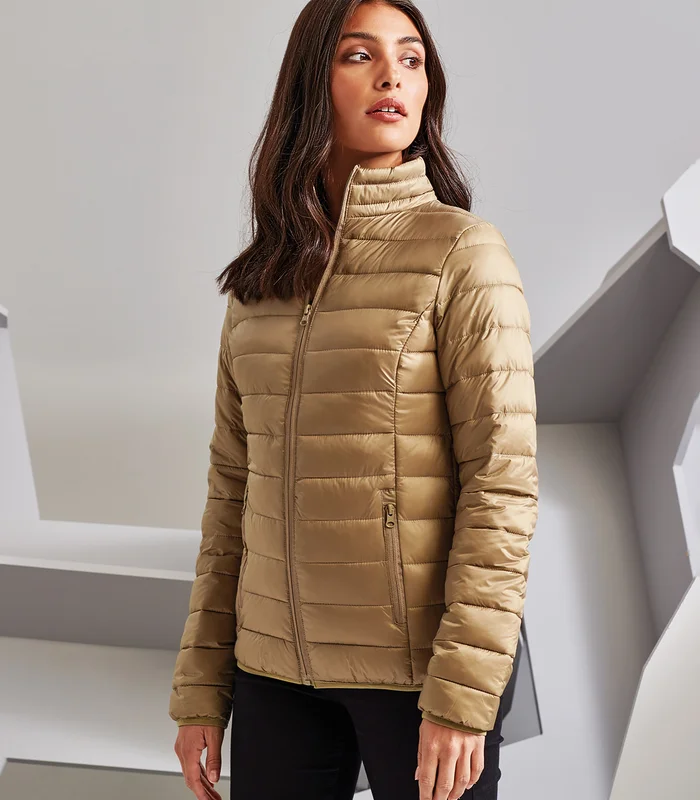2786 2786 Women's terrain padded jacket in Aubergine