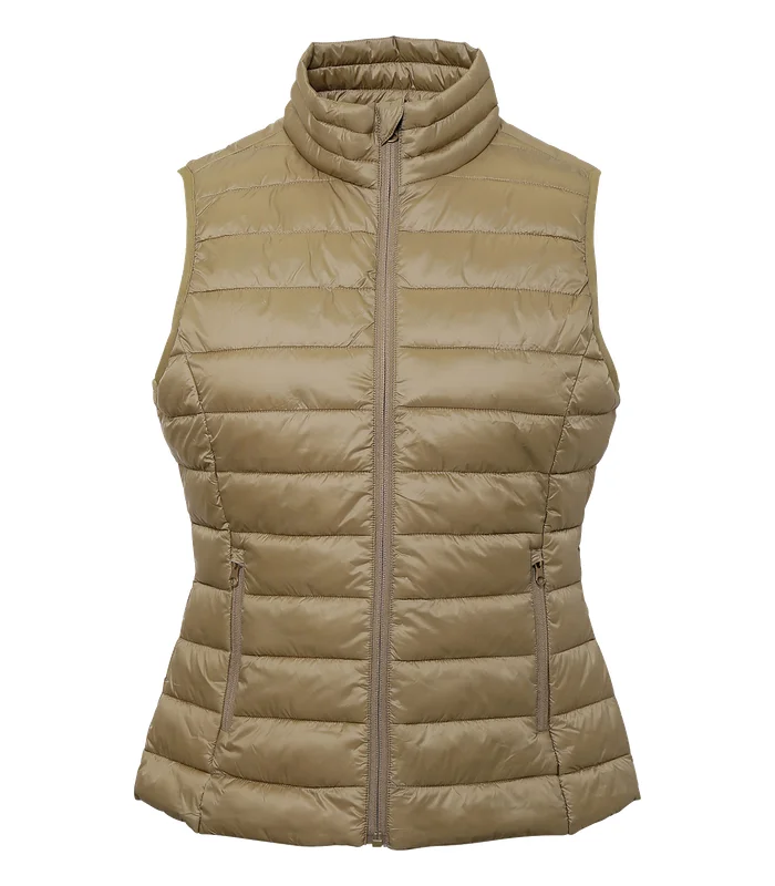 2786 2786 Women's terrain padded gilet in Khaki
