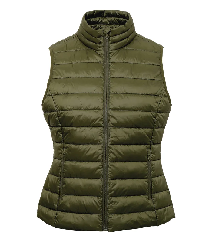 2786 2786 Women's terrain padded gilet in Olive