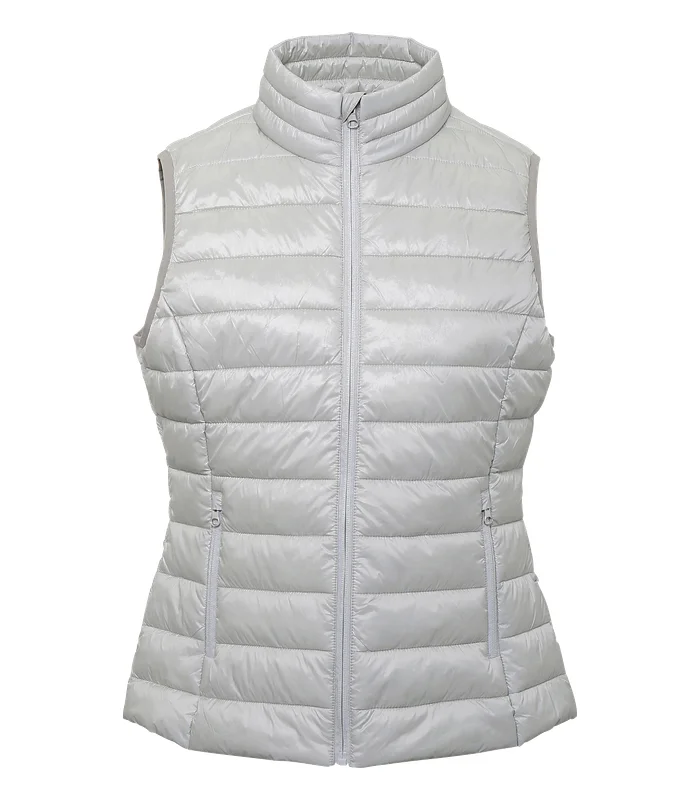 2786 2786 Women's terrain padded gilet in Silver