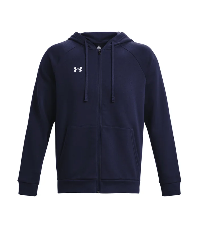 Under Armour Under Armour Rival fleece full-zip hoodie in Midnight Navy