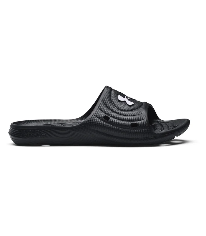Under Armour Under Armour UA Locker IV slides in Black/Black/White