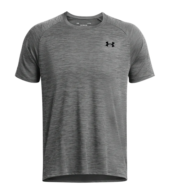 Under Armour Under Armour UA Tech textured t-shirt in Castle Rock Grey*