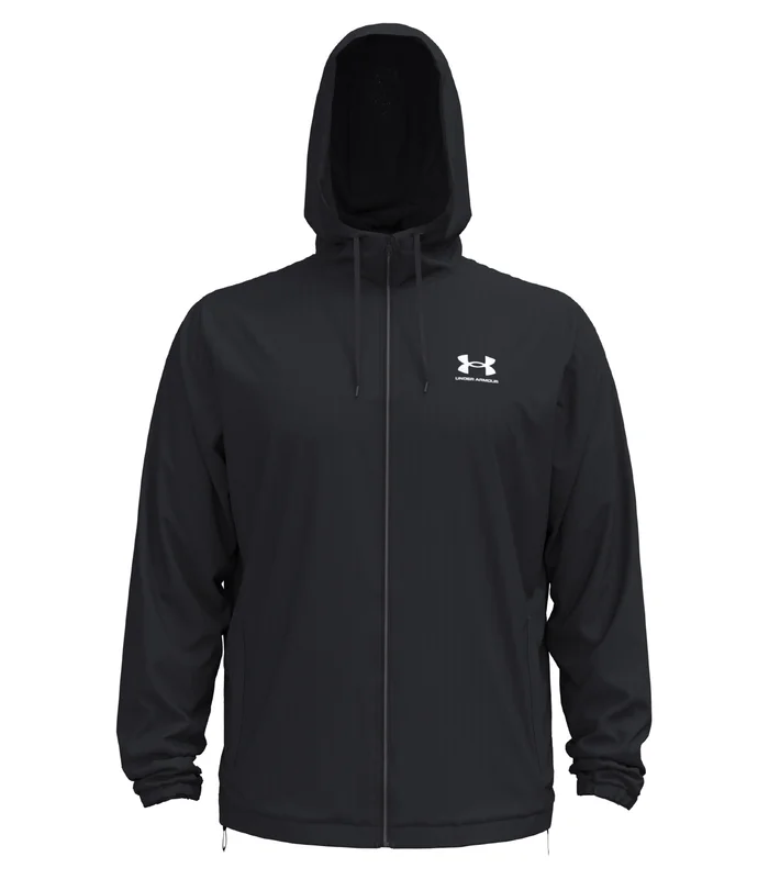Under Armour Under Armour UA Rival woven windbreaker in Black