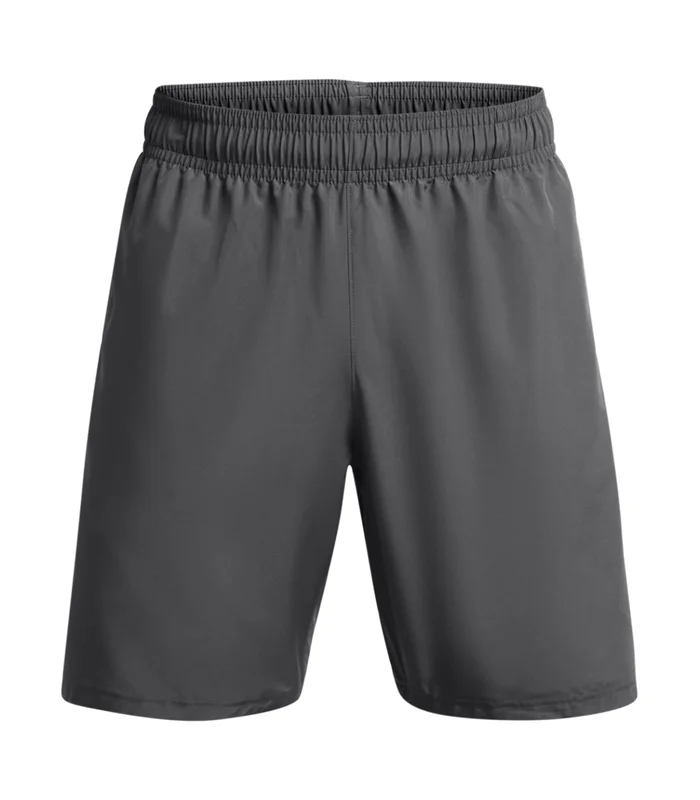 Under Armour Under Armour Tech woven wordmark shorts in Castle Rock Grey