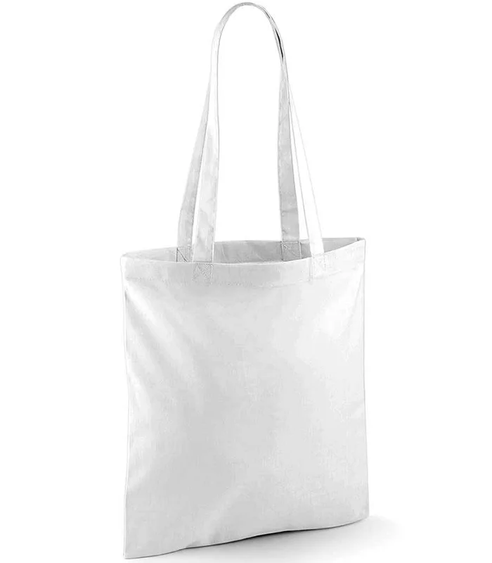 Westford Mill Westford Mill Bag For Life - Long Handles in WHI