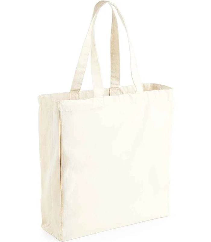 Westford Mill Westford Mill Canvas Classic Shopper in NAT