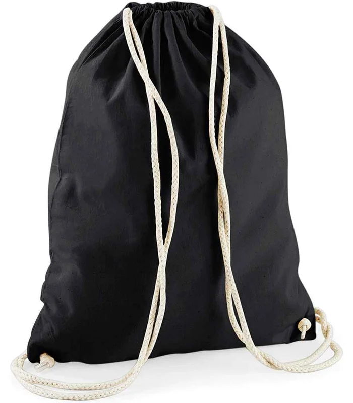 Westford Mill Westford Mill Cotton Gymsac in BK/NT
