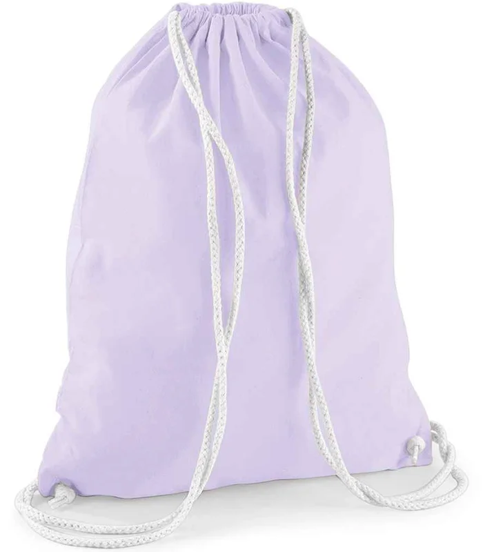 Westford Mill Westford Mill Cotton Gymsac in LV/WH