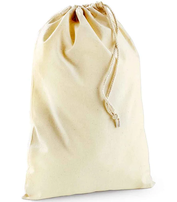Westford Mill Westford Mill Cotton Stuff Bag in NAT