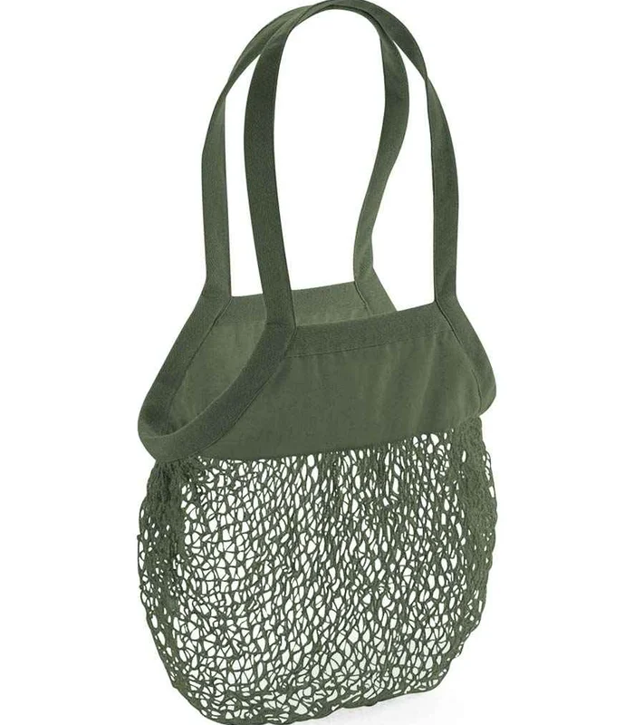 Westford Mill Westford Mill Organic Cotton Mesh Grocery Bag in OLI