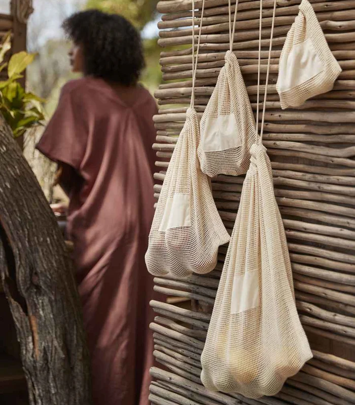 Westford Mill Westford Mill Organic Cotton Mesh Sacks in NAT