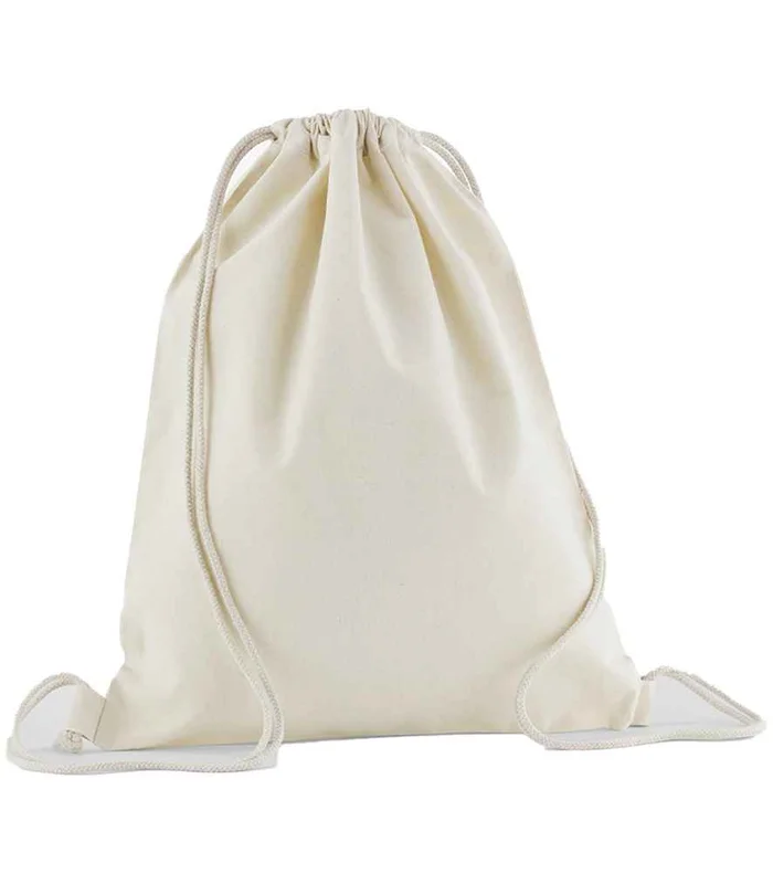 Westford Mill Westford Mill Organic Cotton In Conversion Gymsac in NAT