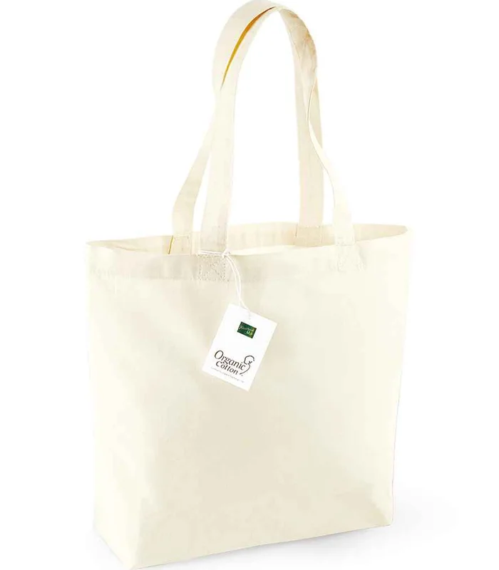 Westford Mill Westford Mill Organic Cotton Shopper in NAT
