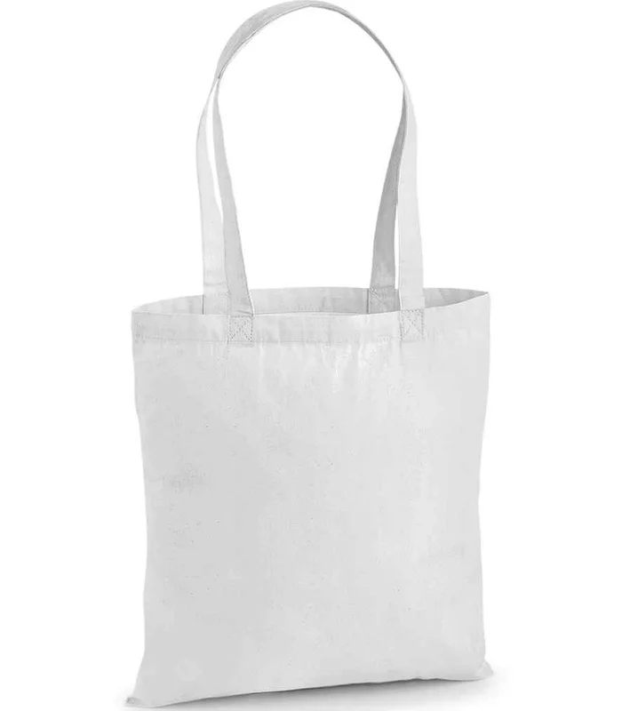 Westford Mill Westford Mill Premium Cotton Tote Bag in WHI