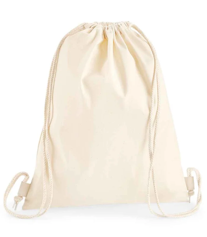 Westford Mill Westford Mill Premium Cotton Gymsac in NAT