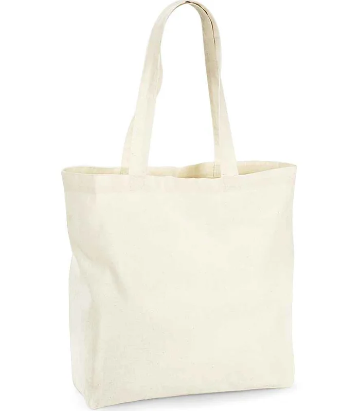 Westford Mill Westford Mill Organic Premium Cotton Maxi Tote Bag in NAT